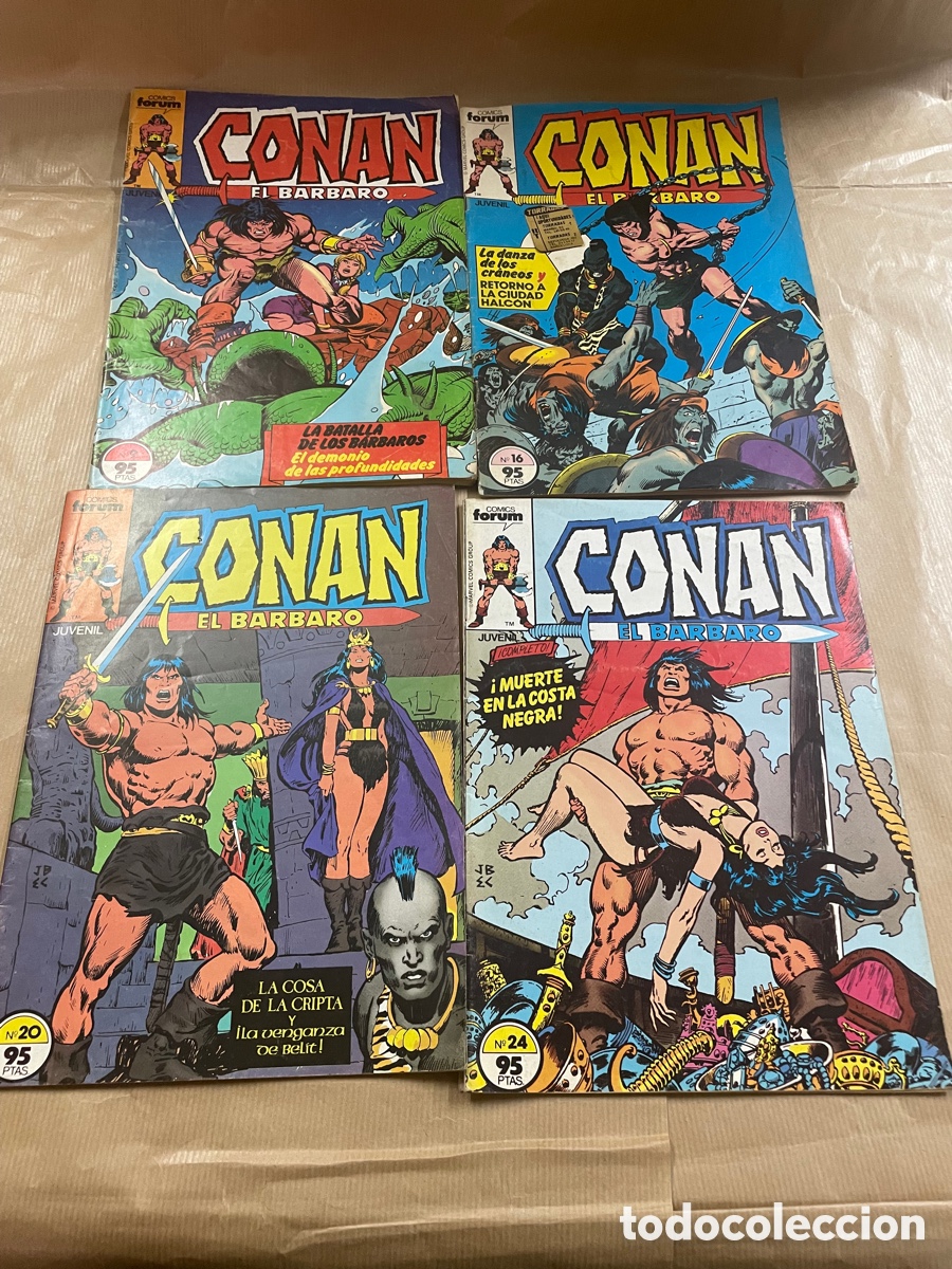 C&oacute;mics: Conan El B&aacute;rbaro Lote 7 comics (F&oacute;rum) - Foto 1