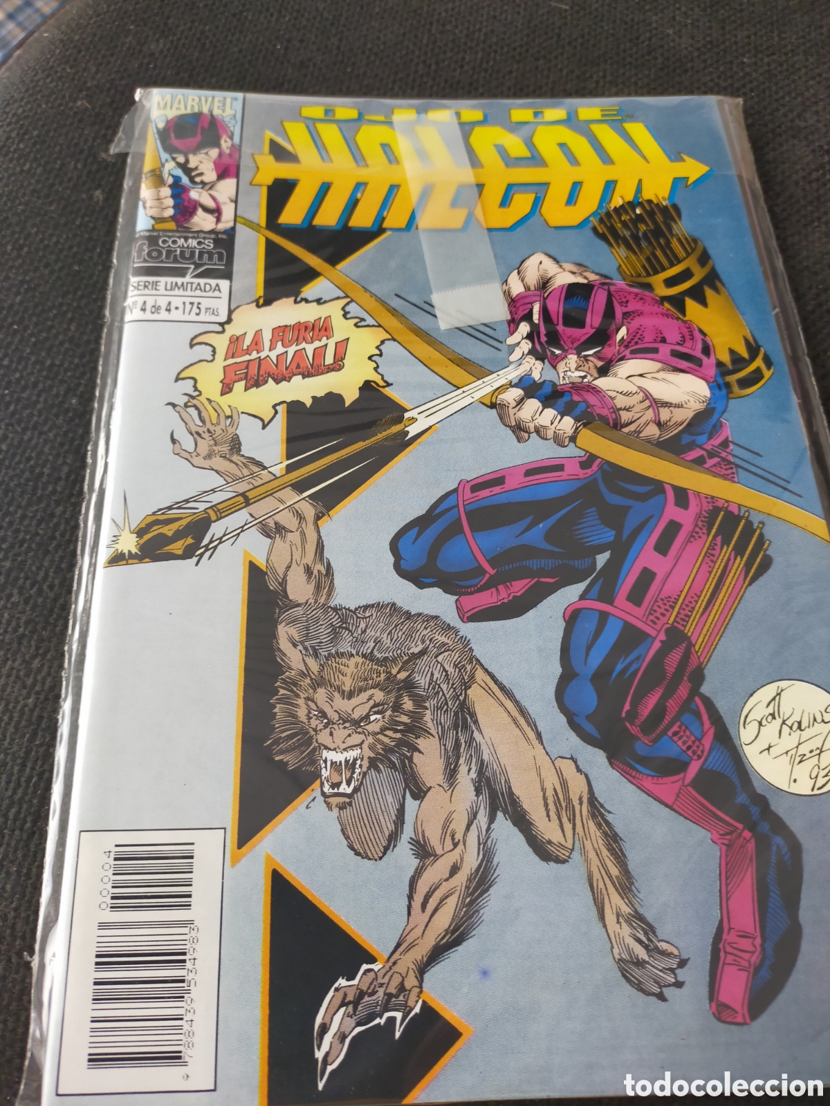 C&oacute;mics: OJO DE HALC&Oacute;N SERIE LIMITADA COMPLETA 4 N&Uacute;MEROS FORUM NUEVOS EN PL&Aacute;STICO PROTECTOR - Foto 2