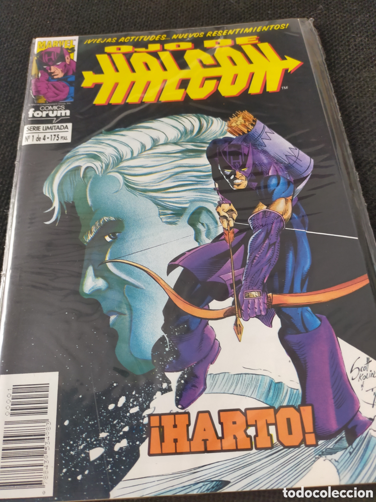 C&oacute;mics: OJO DE HALC&Oacute;N SERIE LIMITADA COMPLETA 4 N&Uacute;MEROS FORUM NUEVOS EN PL&Aacute;STICO PROTECTOR - Foto 1