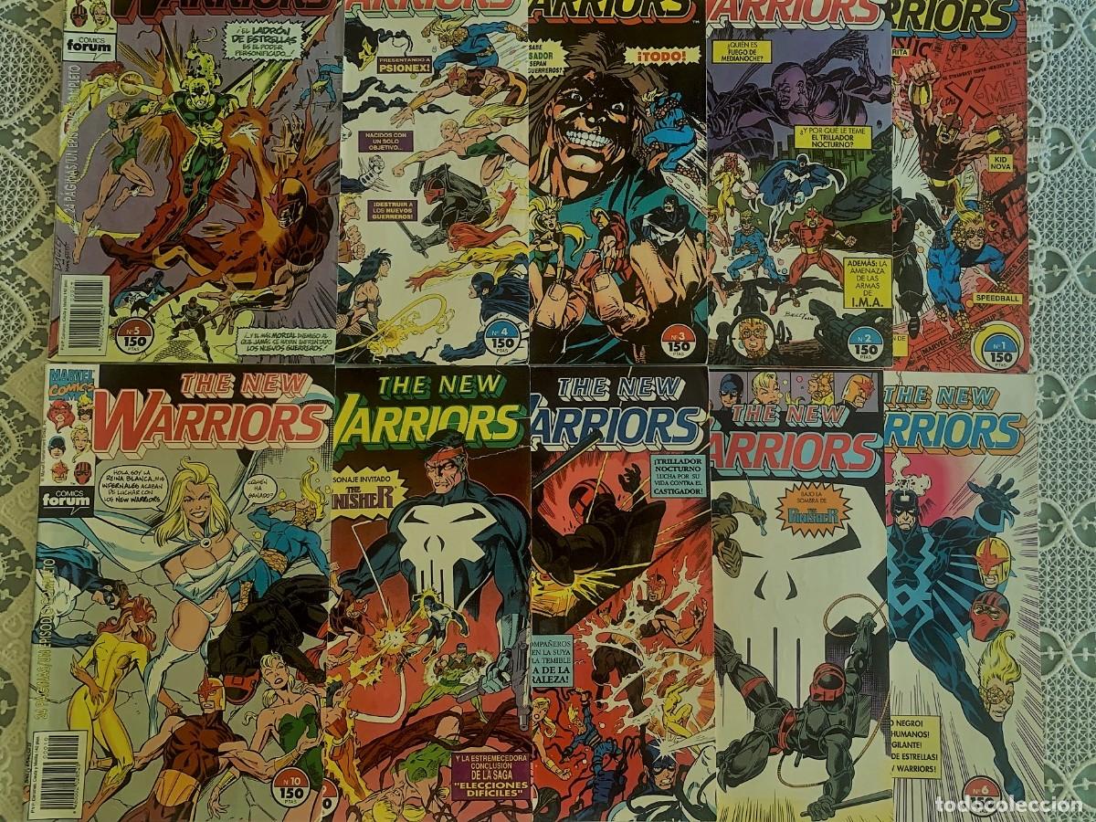 C&oacute;mics: LOTE 10 PRIMEROS NUMEROS NEW WARRIORS - Foto 1