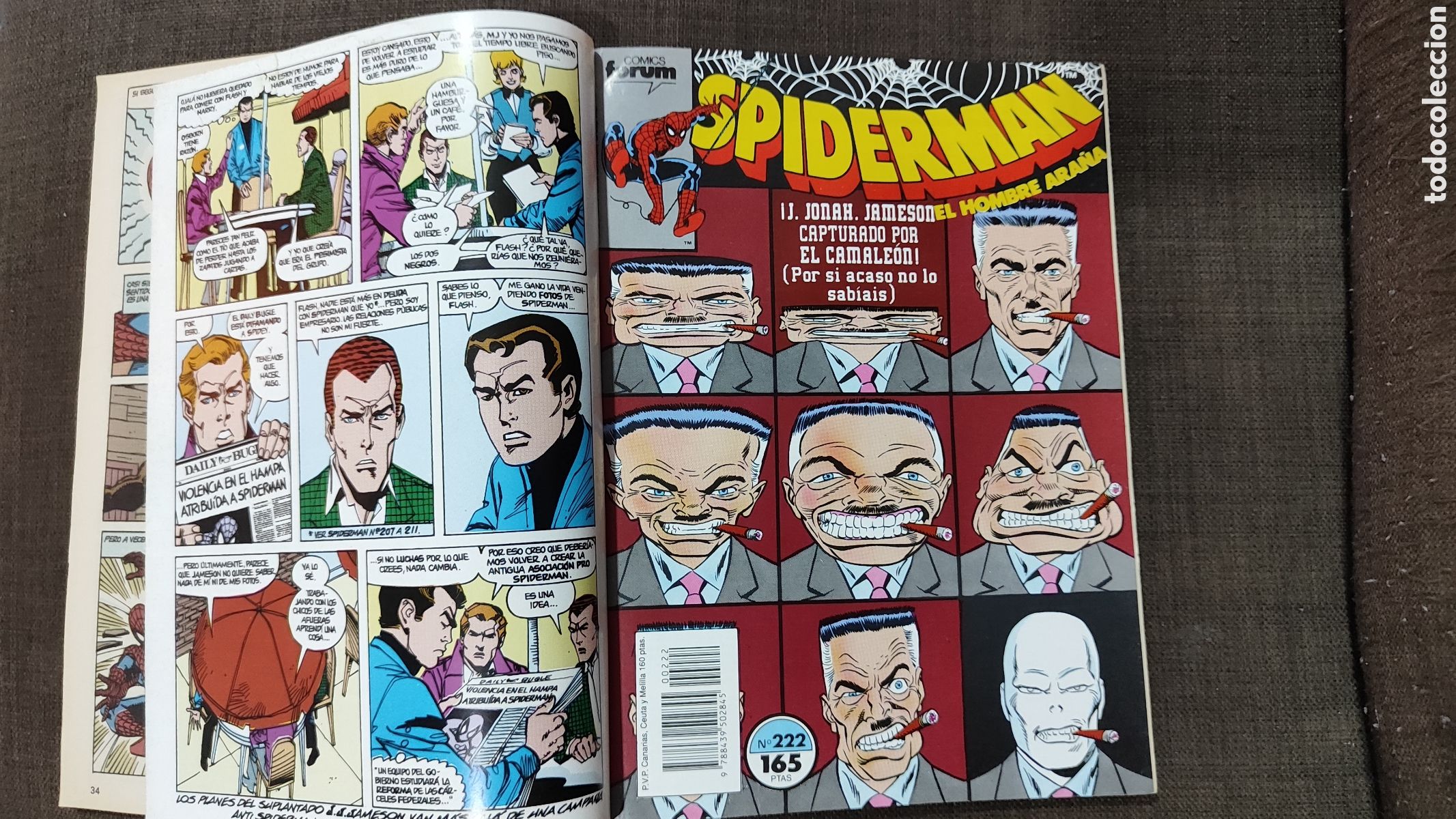 C&oacute;mics: SPIDERMAN FORUM TOMO 29 N&Uacute;MERO 221 AL 225 - Foto 4