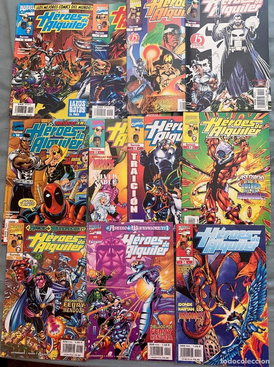 C&oacute;mics: LOTE 11 NUMEROS HEROES DE ALQUILER. Forum - Foto 1