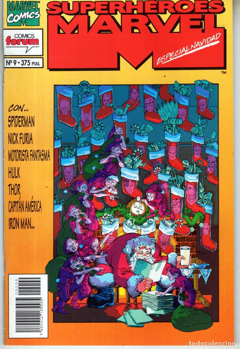 C&oacute;mics: SUPERHEROES MARVEL N&ordm; 9 - FORUM - MUY BUEN ESTADO - Foto 1