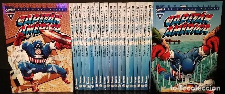 C&oacute;mics: BIBLIOTECA MARVEL CAPITAN AM&Eacute;RICA 0 A 20 (COMPLETA). FORUM - Foto 1