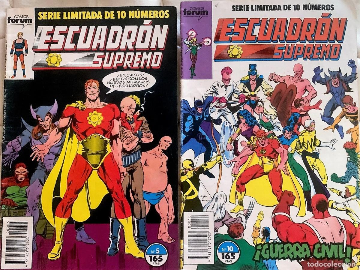C&oacute;mics: Escuadr&oacute;n Supremo lote n&uacute;meros 5 Y 10 - Foto 1