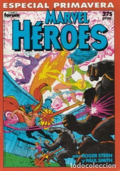 C&oacute;mics: MARVEL H&Eacute;ROES-FORUM-ESPECIAL PRIMAVERA-1990-DR. EXTRA&Ntilde;O-PAUL SMITH-BUENO-MUY DIF&Iacute;CIL-LEA-9391