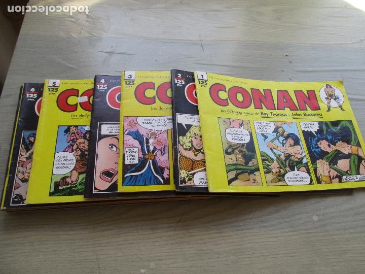 C&oacute;mics: 12 COMICS DE: CONAN, LOS COMICS DE PRENSA-COMPLETA- - Foto 2