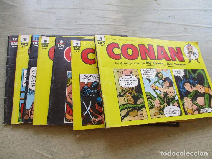 C&oacute;mics: 12 COMICS DE: CONAN, LOS COMICS DE PRENSA-COMPLETA- - Foto 3