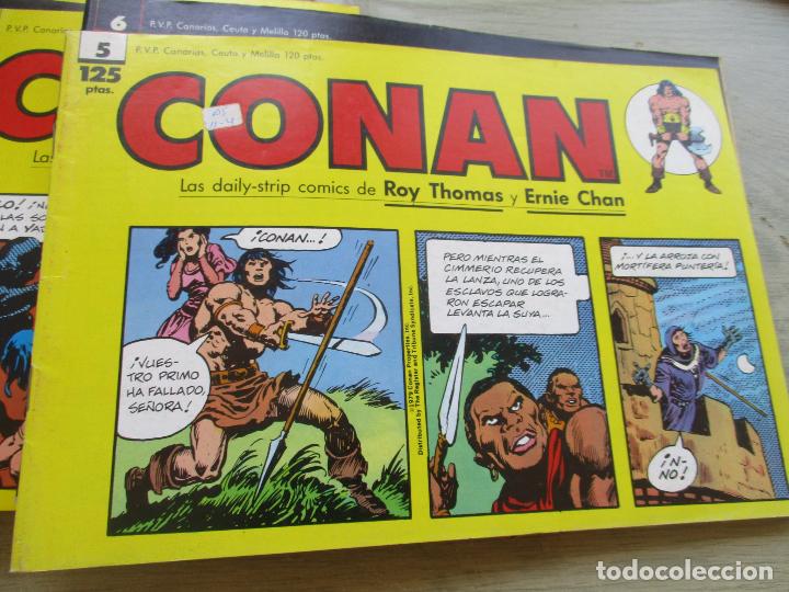 C&oacute;mics: 12 COMICS DE: CONAN, LOS COMICS DE PRENSA-COMPLETA- - Foto 5