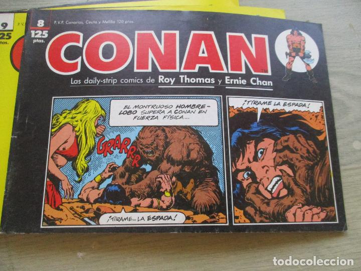C&oacute;mics: 12 COMICS DE: CONAN, LOS COMICS DE PRENSA-COMPLETA- - Foto 6