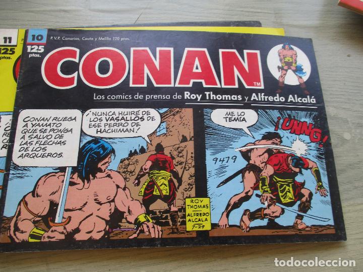 C&oacute;mics: 12 COMICS DE: CONAN, LOS COMICS DE PRENSA-COMPLETA- - Foto 7