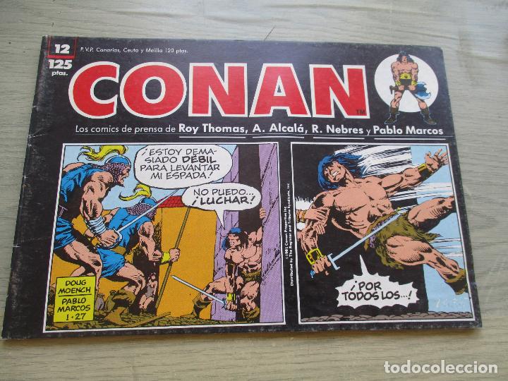C&oacute;mics: 12 COMICS DE: CONAN, LOS COMICS DE PRENSA-COMPLETA- - Foto 8