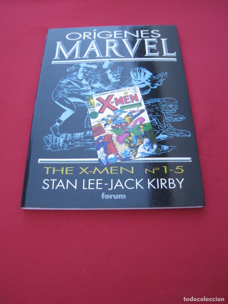 C&oacute;mics: ORIGENES MARVEL - THE X-MEN - N&ordm; 1-5 - FORUM. - Foto 1