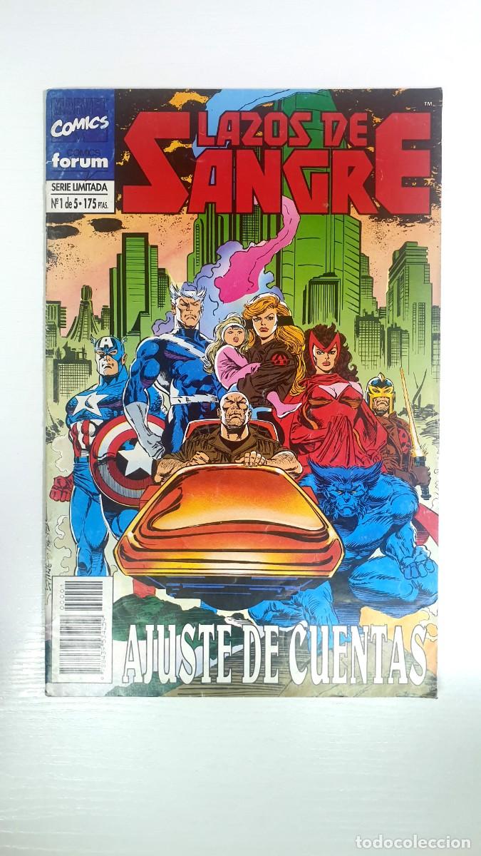C&oacute;mics: Marvel, Forum: Lazos de Sangre. N&uacute;mero 1 de 5. 1994. C&oacute;mic - Foto 1