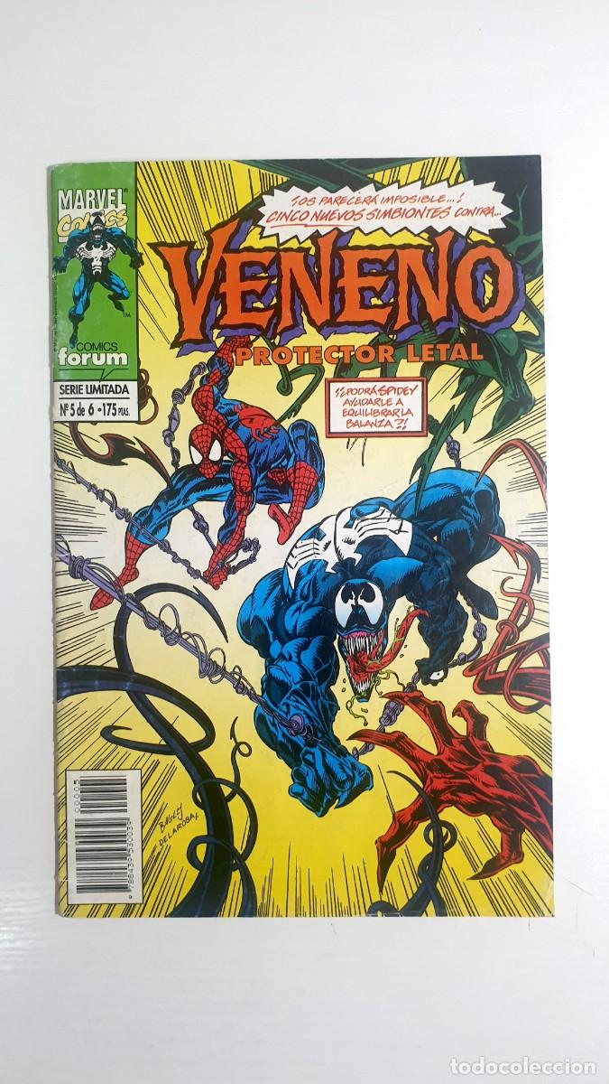 C&oacute;mics: Marvel, Forum: Veneno - Protector letal. N&uacute;mero 5 de 6. 1993. C&oacute;mic. - Foto 1