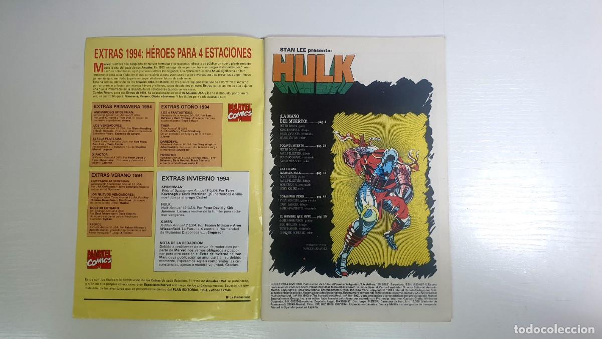 C&oacute;mics: Marvel, Forum: Hulk. 1994. C&oacute;mic. Especial invierno - Foto 2