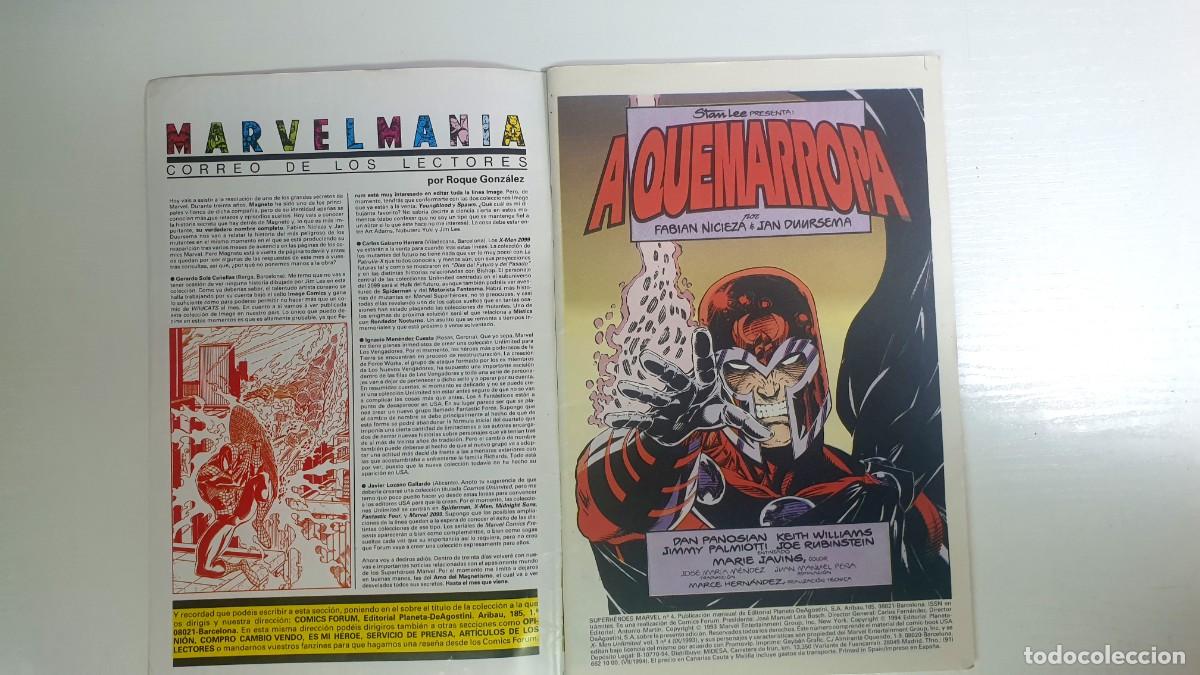 C&oacute;mics: Marvel, Forum: Superh&eacute;roes Marvel. A Quemarropa. N&uacute;mero 4. 1994. C&oacute;mic. - Foto 2