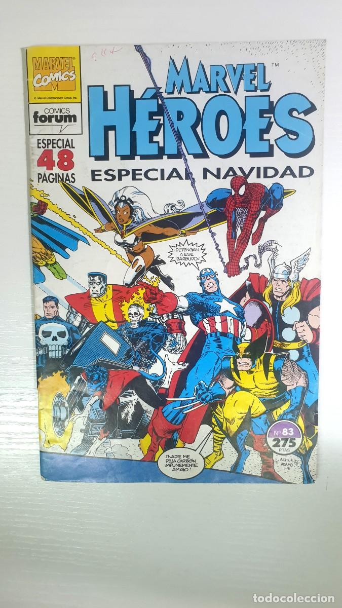 C&oacute;mics: Marvel, Forum: Marvel H&eacute;roes. N&uacute;mero 83. 1993. C&oacute;mic. Especial Navidad. Especial 48 p&aacute;ginas