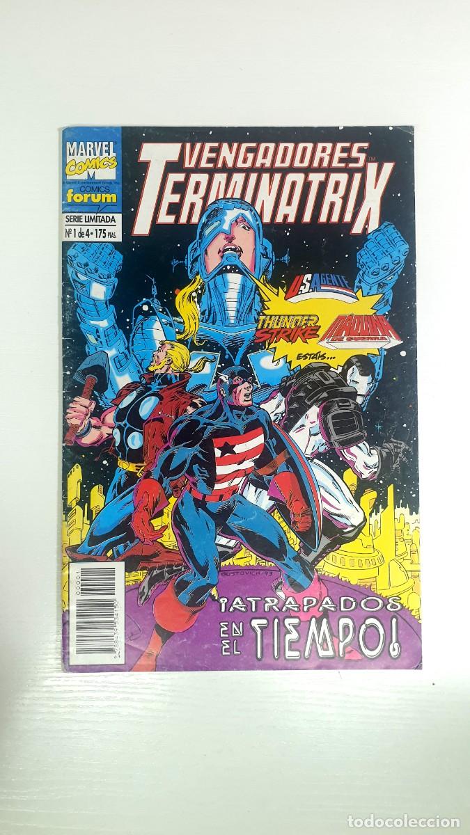 C&oacute;mics: Marvel, Forum: Vengadores Terminatrix. N&uacute;mero 1 de 4. 1993. C&oacute;mic. - Foto 1