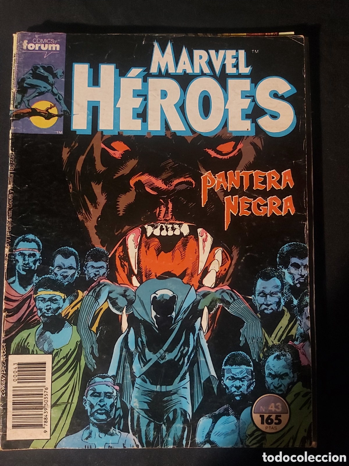 C&oacute;mics: MARVEL HEROES 43 AL 46. PANTERA NEGRA. C&Oacute;MICS FORUM - Foto 1