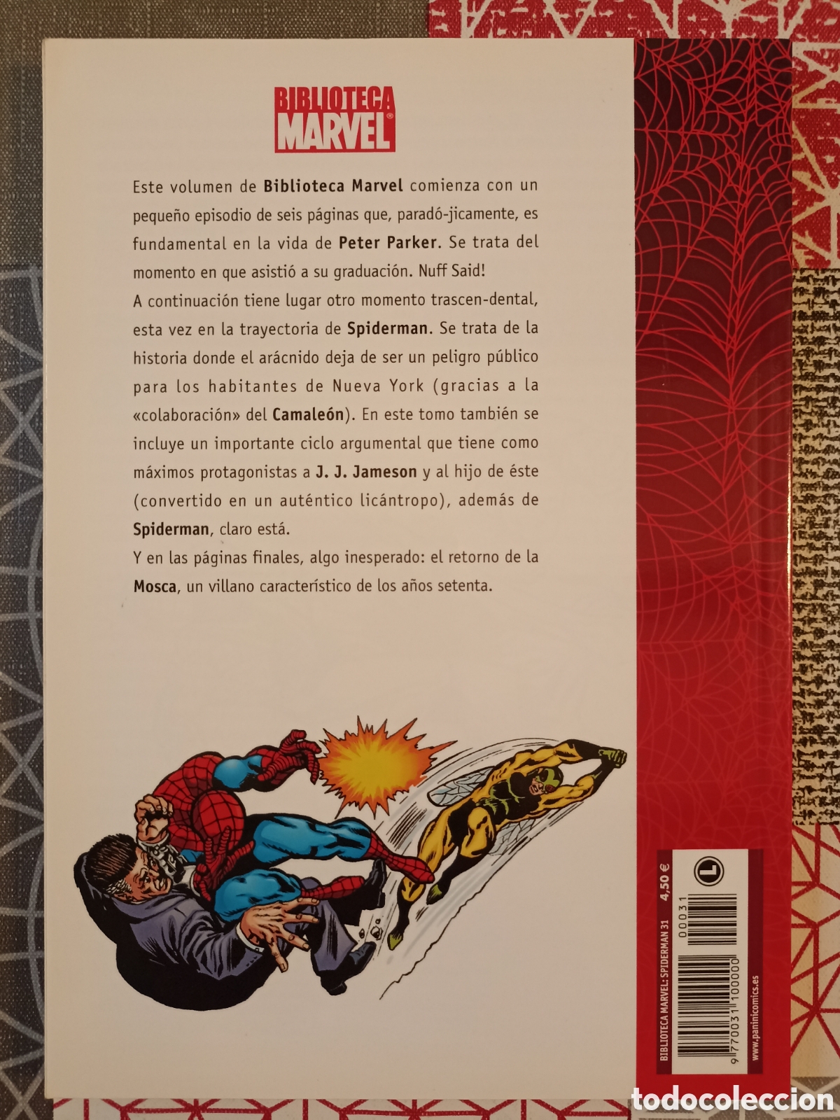 C&oacute;mics: BIBLIOTECA MARVEL: SPIDERMAN N&deg;31, 34 -Panini- - Foto 11