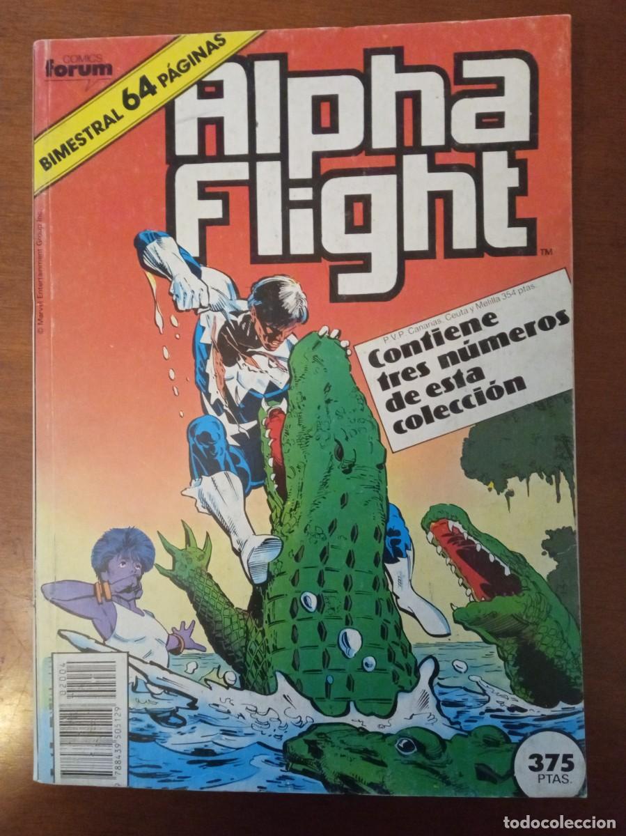C&oacute;mics: ALPHA FLIGHT RETAPADO 3 NUMEROS N&ordm; 36, 37, 38 FORUM - Foto 1