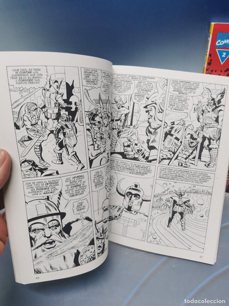 C&oacute;mics: c&oacute;mics, BIBLIOTECA MARVEL, THOR N&ordm; 1 y 2 blanco y negro - Foto 4