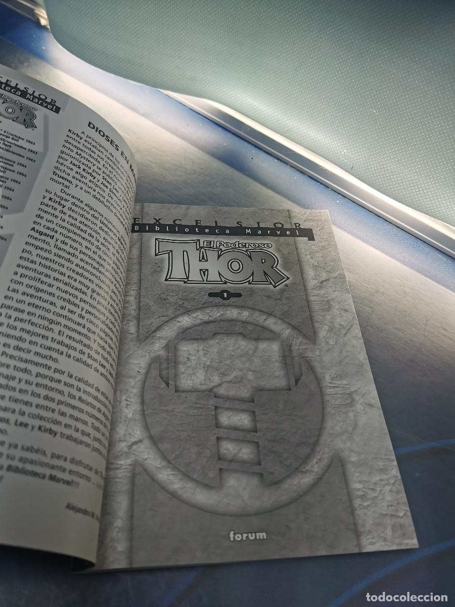 C&oacute;mics: c&oacute;mics, BIBLIOTECA MARVEL, THOR N&ordm; 1 y 2 blanco y negro - Foto 5