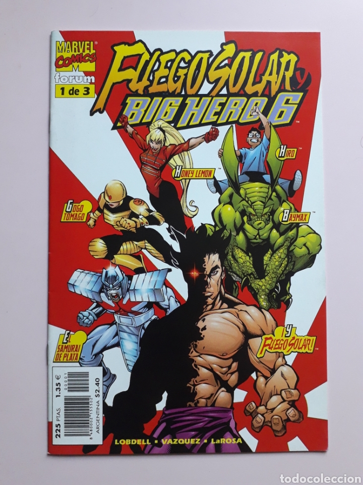 C&oacute;mics: Fuego Solar y big Hero 6. Num 1. - Foto 1