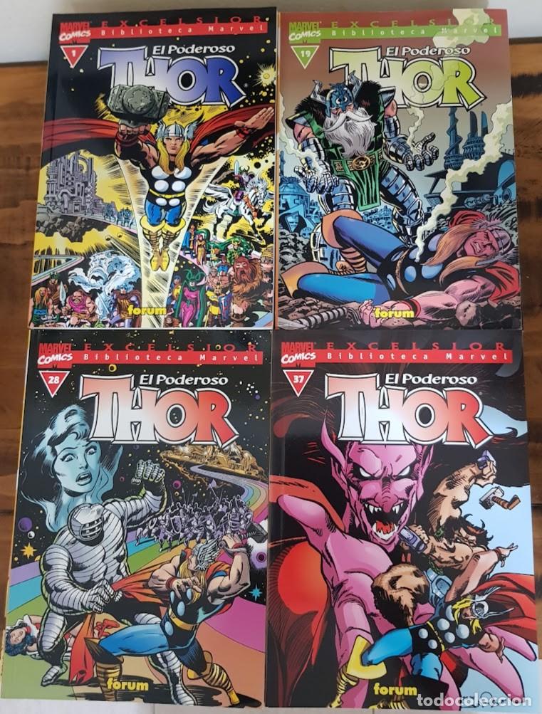 C&oacute;mics: BIBLIOTECA MARVEL THOR 1 A 37 (COMPLETA). FORUM - Foto 2