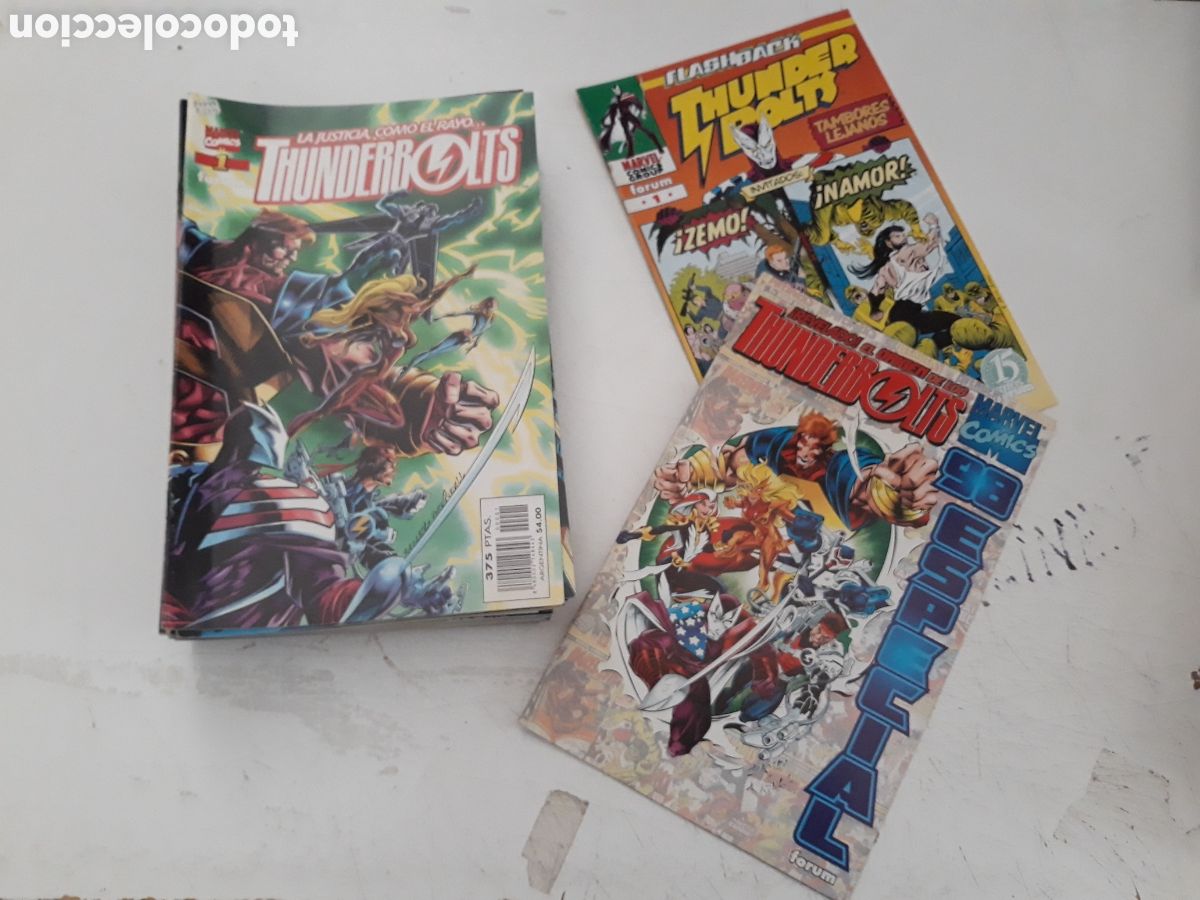 C&oacute;mics: THUNDERBOLTS VOL. 1 - COLECCI&Oacute;N COMPLETA 40 N&Uacute;MEROS + EXTRAS - FORUM - Foto 1