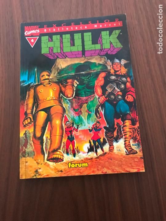 C&oacute;mics: HULK N&ordm; 4 , BIBLIOTECA MARVEL , EXCELSIOR , EDITORIAL FORUM - Foto 1