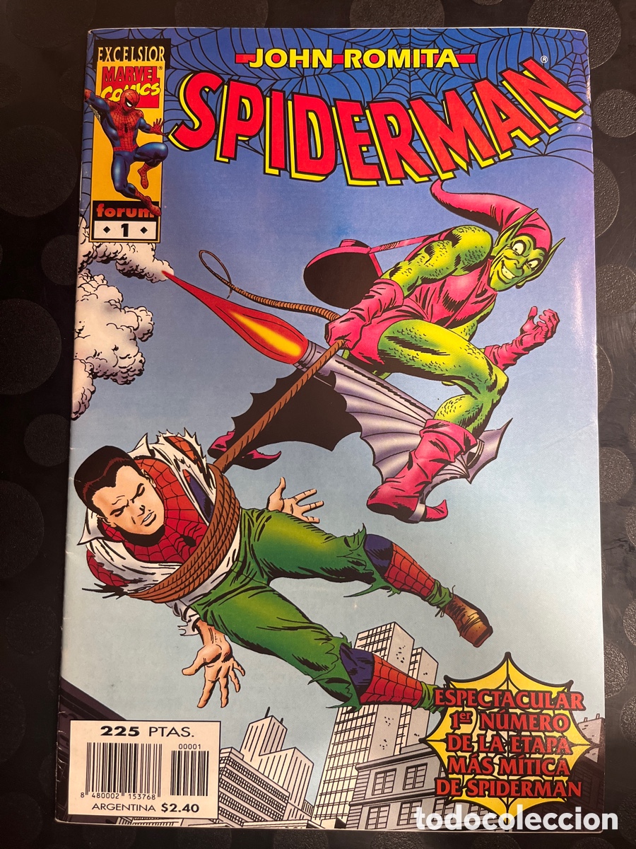 C&oacute;mics: SPIDERMAN de JOHN ROMITA N.1 QUE VERDE ERA MI DUENDE ( 1999/2005 )