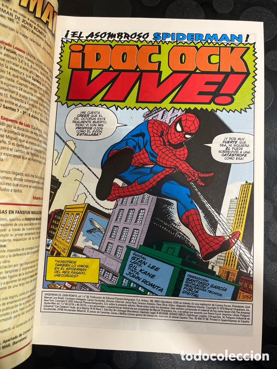 C&oacute;mics: SPIDERMAN de JOHN ROMITA N.38 DOC OCK VIVE ( 1999/2005 ) - Foto 3