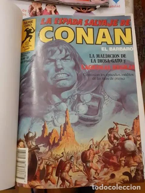 C&oacute;mics: LA ESPADA SALVAJE DE CONAN 3 TOMOS ENCUADERNADOS - Foto 1