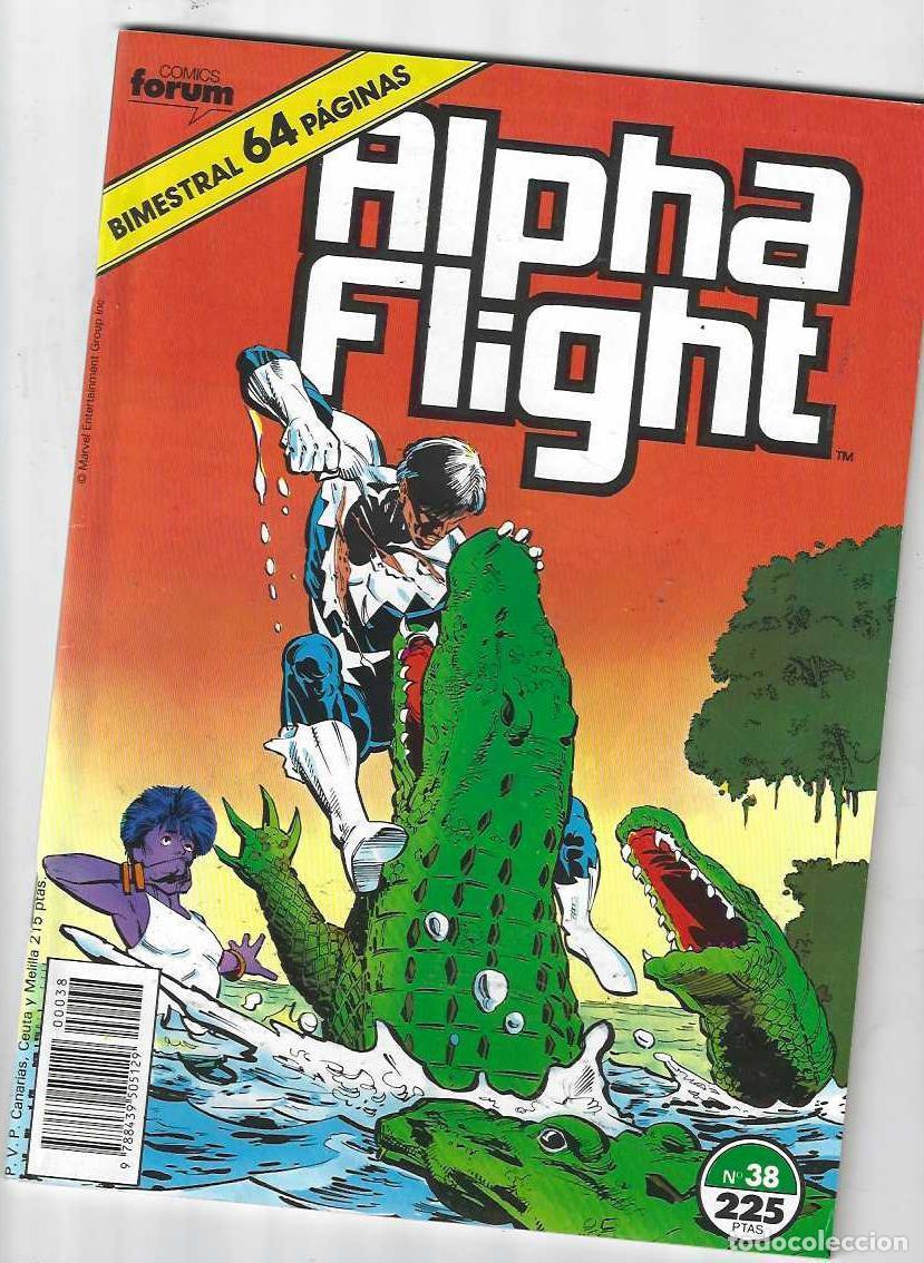 C&oacute;mics: ALPHA FLIGHT N&ordm; 38 - VOLUMEN 1 VOL. 1 - FORUM - Foto 1