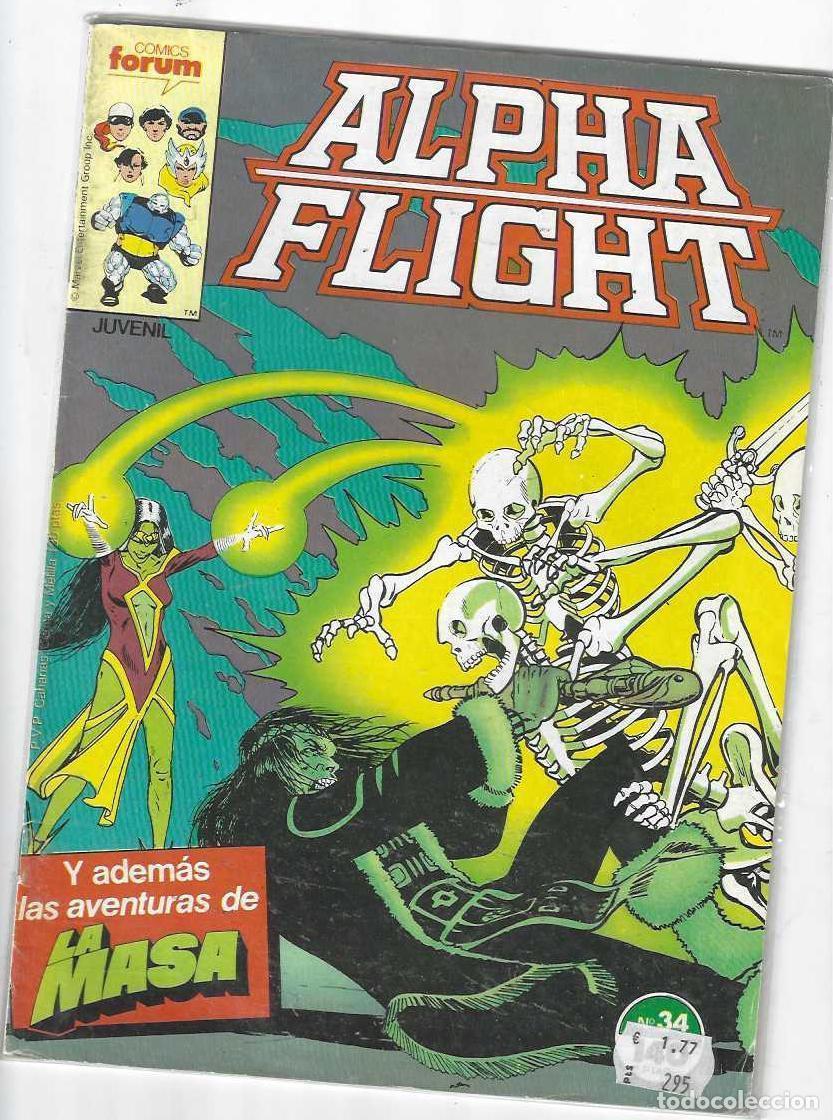 C&oacute;mics: ALPHA FLIGHT N&ordm; 34 - VOLUMEN 1 VOL. 1 - FORUM - Foto 1