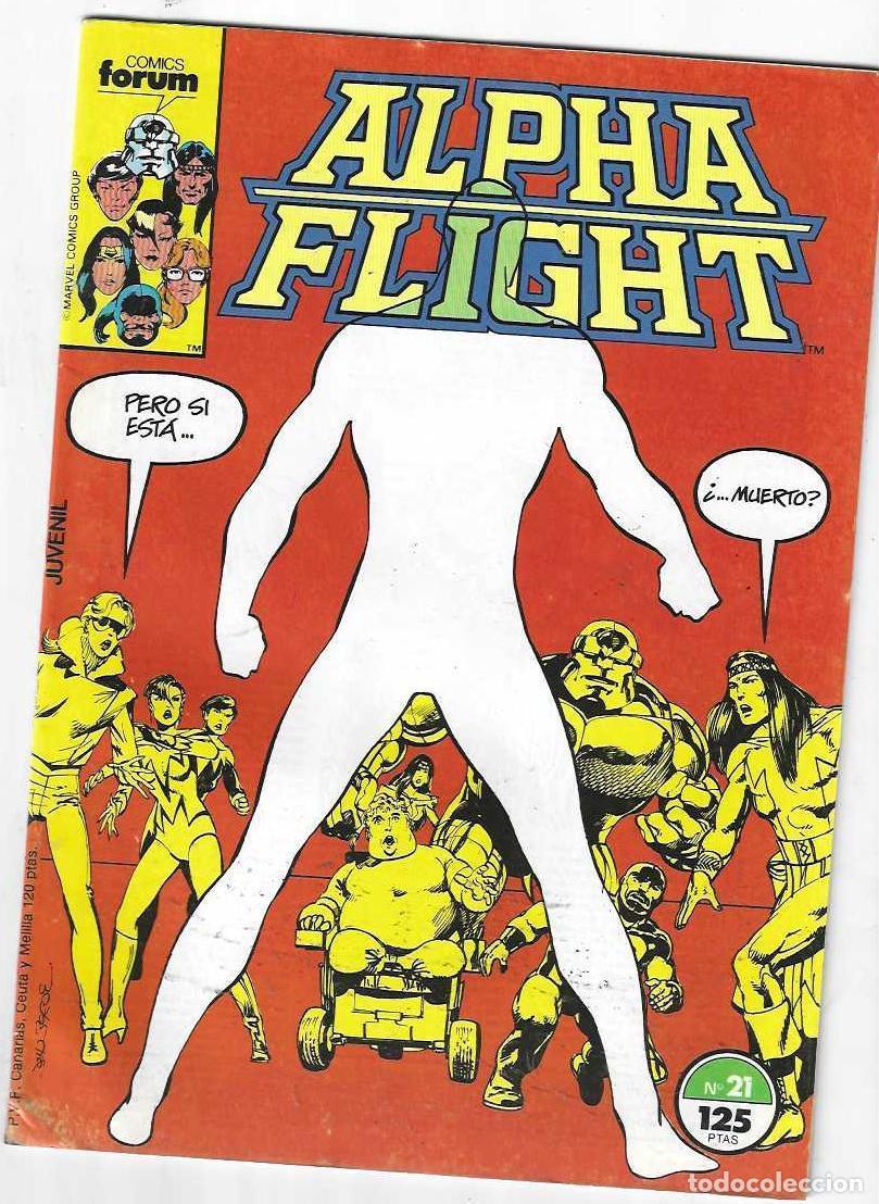 C&oacute;mics: ALPHA FLIGHT N&ordm; 21 - VOLUMEN 1 VOL. 1 - FORUM - Foto 1