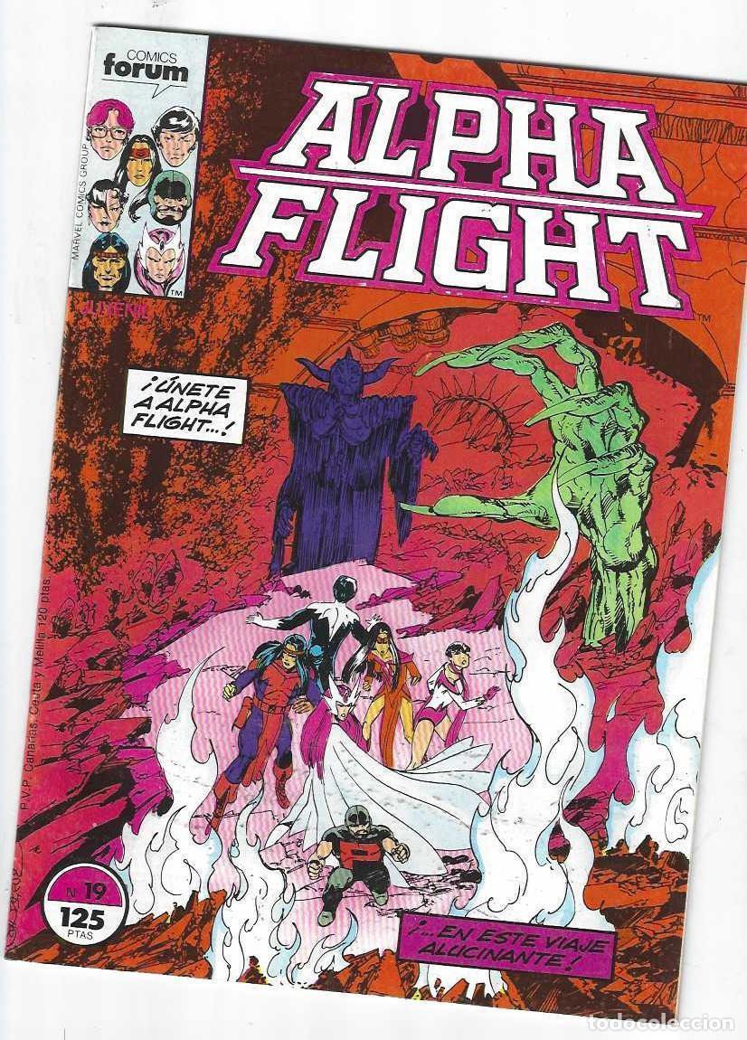 C&oacute;mics: ALPHA FLIGHT N&ordm; 19 - VOLUMEN 1 VOL. 1 - FORUM - Foto 1