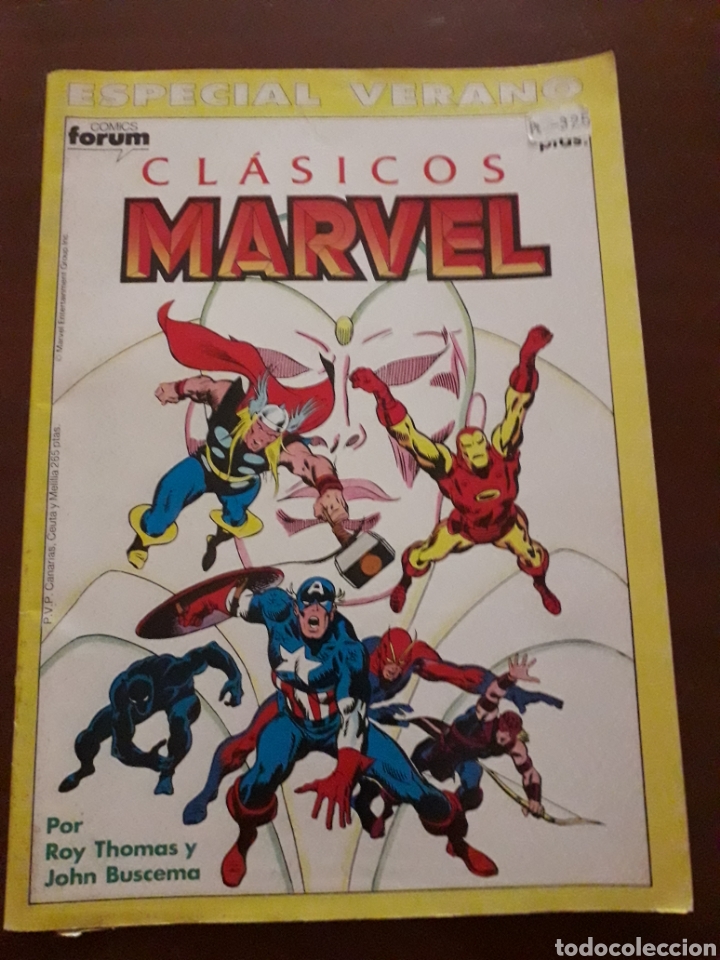 C&oacute;mics: Cl&aacute;sicos Marvel. Vengadores, de Thomas y Buscema - Foto 1