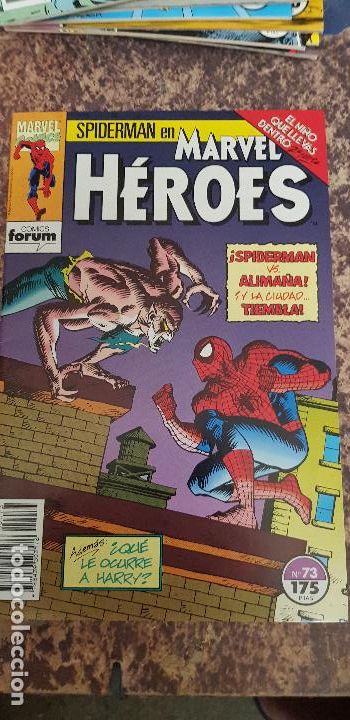 C&oacute;mics: SPIDERMAN MARVEL HEROES N&ordm;73 - Foto 1