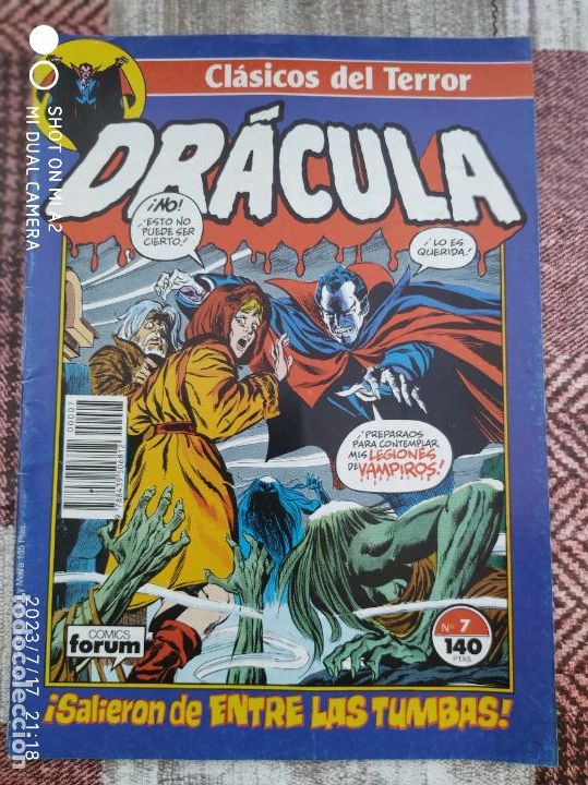C&oacute;mics: DR&Aacute;CULA CL&Aacute;SICOS DEL TERROR N&ordm; 7 FORUM - Foto 1