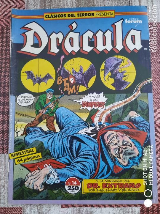 C&oacute;mics: DR&Aacute;CULA CL&Aacute;SICOS DEL TERROR N&ordm; 14 FORUM - Foto 1