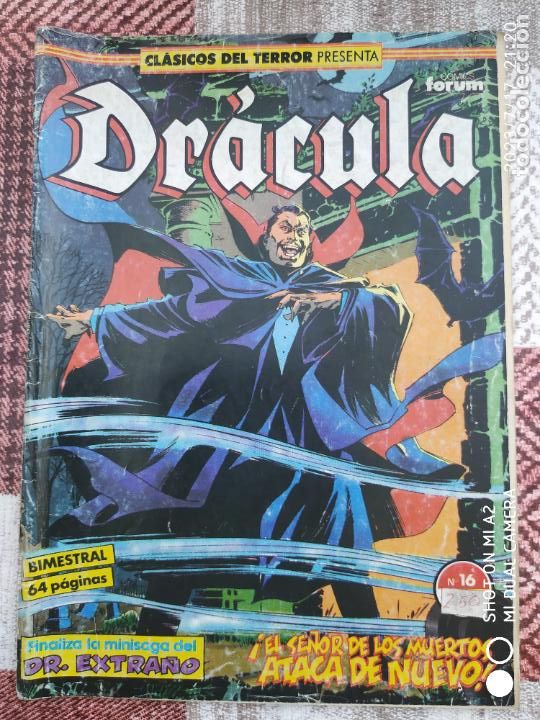 Comics: DR&Aacute;CULA CL&Aacute;SICOS DEL TERROR N&ordm; 16 FORUM