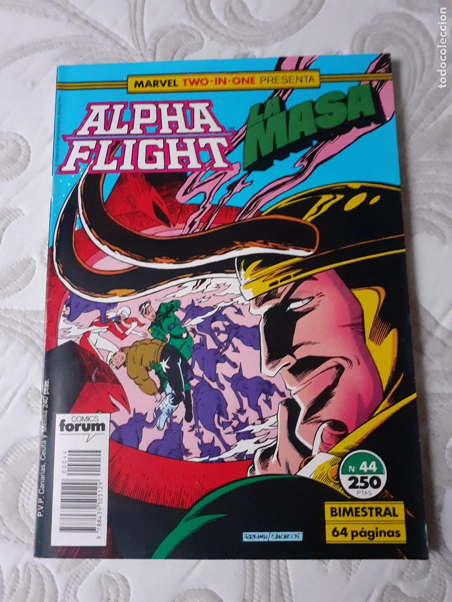 C&oacute;mics: MARVEL TWO-IN-ONE: ALPHA FLIGHT & LA MASA - N&ordm; 44 - FORUM - Foto 1