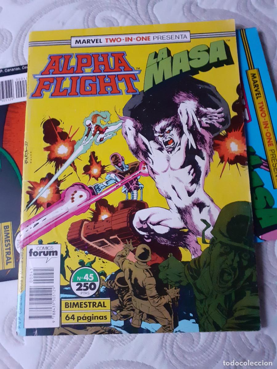 C&oacute;mics: MARVEL TWO-IN-ONE: ALPHA FLIGHT & LA MASA - N&ordm; 45 - FORUM - Foto 1