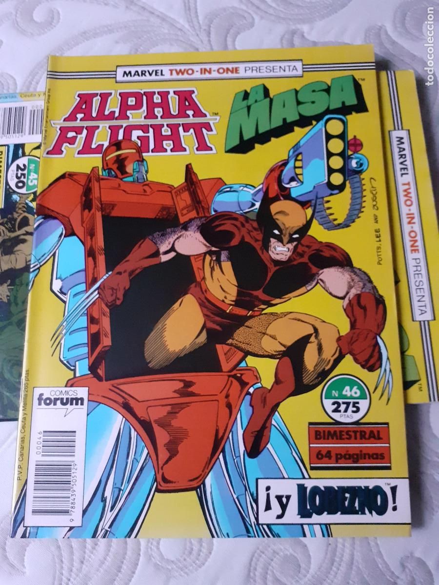 C&oacute;mics: MARVEL TWO-IN-ONE: ALPHA FLIGHT & LA MASA - N&ordm; 46 - FORUM - Foto 1