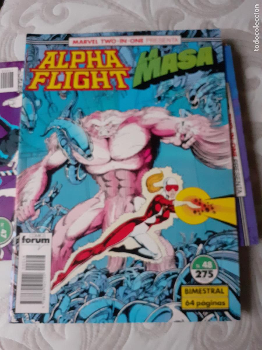 C&oacute;mics: MARVEL TWO-IN-ONE: ALPHA FLIGHT & LA MASA - N&ordm; 48 - FORUM - Foto 1