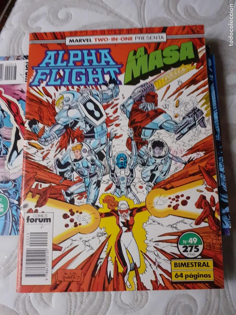 C&oacute;mics: MARVEL TWO-IN-ONE: ALPHA FLIGHT & LA MASA - N&ordm; 49 - FORUM - Foto 1