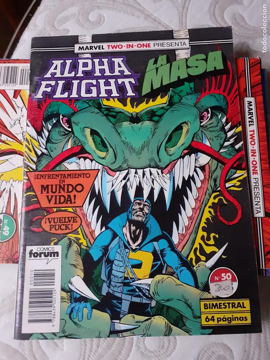 C&oacute;mics: MARVEL TWO-IN-ONE: ALPHA FLIGHT & LA MASA - N&ordm; 50 - FORUM - Foto 1